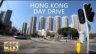 【Drive in Hong Kong 4K】Tin Shui Wai  San Tin Highway  Fanling  天水圍  新田公路  粉嶺  ASMR  Mar 2023 [upl. by Benenson461]