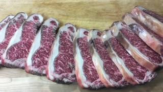 Chef Eric Dry Ages an American Wagyu NY Strip with The SteakAger [upl. by Kynthia]