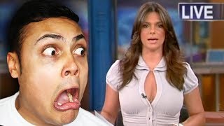 REACTING TO THE BEST TV NEWS BLOOPERS [upl. by Cavuoto375]