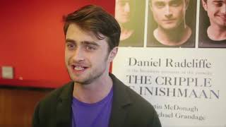 Daniel Radcliffe is Back on Broadway Chatting with the Star of THE CRIPPLE OF INISHMAAN [upl. by Janetta851]