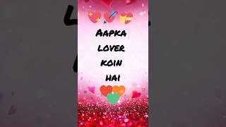 ✨Dekhte hain aapka 💘lover kaun hai 🥰choose one number choose your numberlove status love shorts [upl. by Kassaraba]