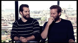 Henry Cavill amp Armie Hammer Funny Moments 2015 part 1 [upl. by Doris517]