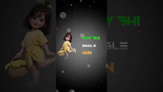 Moy bhi singel hun trending songNew Nagpuri status video 202425 ll New reel video ll old nagpuri [upl. by Cirdnek]