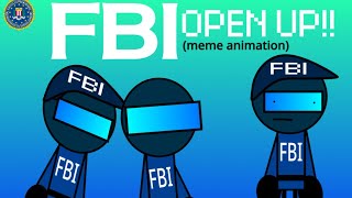 FBI OPEN UP meme animation [upl. by Aliahs]