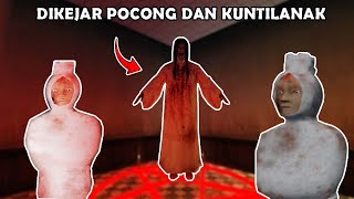 KABUR DARI HANTU  HANTU MENYERAMKAN  Escape From Scary Ghost Roblox Indonesia [upl. by Brasca]