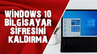 Windows 10 Başlangıç Şifresini Parola Kaldırma [upl. by Flora]