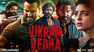 Vikram Vedha Full Movie  Hrithik Roshan  Saif Ali Khan  Radhika Apte  Review amp Facts 1080p [upl. by Hepzi]