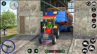 Top 5 Indian Tractor game downloadTractor Farming game simulator [upl. by Ieluuk]