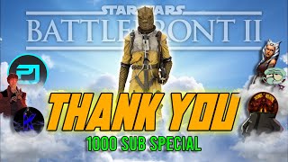 1000 Subs Special THANK YOU [upl. by Hpejsoj387]