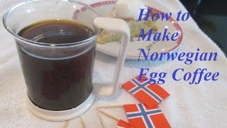 Norwegian Egg Coffee  Norske Egg Kaffe [upl. by Nazarius635]