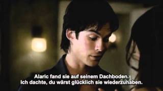 TVD 3x01 Damon amp Elena necklase scene deutsche übersetzung [upl. by Erej8]