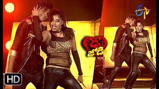 Somesh and Shresti Performance  Dhee Jodi  24th April 2019  ETV Telugu [upl. by Eibor]