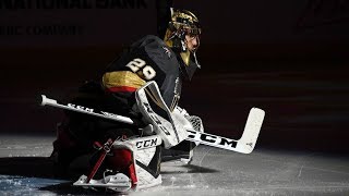 MarcAndre Fleury 29 in Vegas Golden Knights [upl. by Nylorak904]