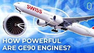 How Powerful Are The Boeing 777’s GE90 Engines [upl. by Epoh574]