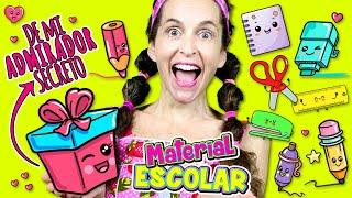 REGALOS PARA LA VUELTA AL COLE 📐✏️📕 MATERIAL ESCOLAR KAWAII y DIVERTIDO PARA TU PRIMER DÍA DE CLASES [upl. by Eytteb106]