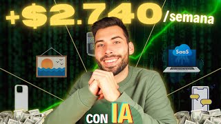 5 Formas de Ganar Dinero desde CASA con IA 💸 Tu OPORTUNIDAD en este 2024 [upl. by Kosaka207]