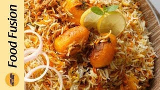 Aloo Dum Biryani Recipe By Food Fusion [upl. by Ajad]