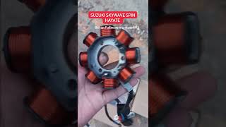 Spul Fullwave Suzuki Skywave Spin hayate HITECH3 Tersedia juga motor lain Tersedia di toko orange [upl. by Brandon]