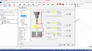 Mastercam 2018 Multiaxis Essentials Tutorial 2  Drill with Axis Substitution [upl. by Labannah]