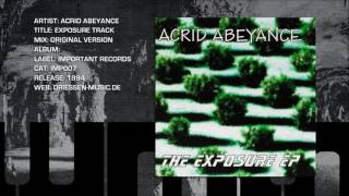 Acrid Abeyance  Exposure Track [upl. by Owain]