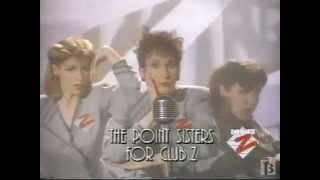 Zellers ClubZ quotPoint Sistersquot Commercial 1987 [upl. by Eelik]