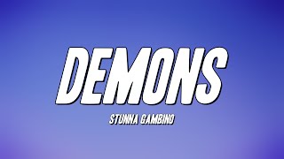 Stunna Gambino  Demons Lyrics [upl. by Schroder]