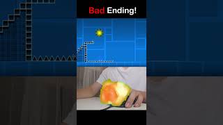 Cube Trap Bad Ending In Geometry Dash 😱 [upl. by Philippe583]