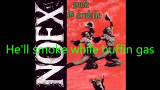 NOFX  Punk Guy w Lyrics [upl. by Akaya]