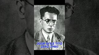 Josip Broz Tito beforeandafter foryou history yugoslavia socialism thenandnow revolution [upl. by Arraeic601]