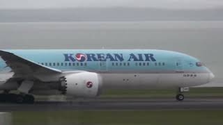 Korean Airlines Boeing 787 Dreamliner Departure  Auckland Airport  7 Sep 2024 [upl. by Muldon]