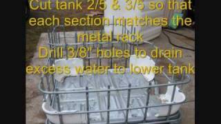 Vermicomposting Bin Worm Farm Recycle Reuse NonToxic IBC Totes Texas Video 2011 [upl. by Aihsenot453]