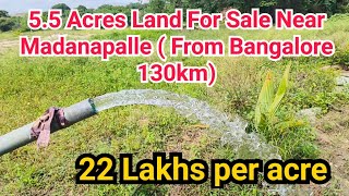 55 Acres of farmland for sale near Madanapalle from Bangalore 130km farmlandsforsale [upl. by Ramberg856]