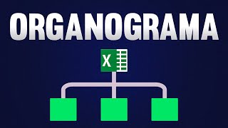 Como fazer um ORGANOGRAMA no Excel Fazer Hierarquia Excel [upl. by Boice]