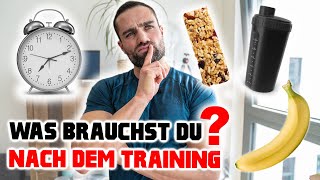 Wie wichtig ist Essen vor und nach dem Training Die WAHRHEIT [upl. by Sidonnie]