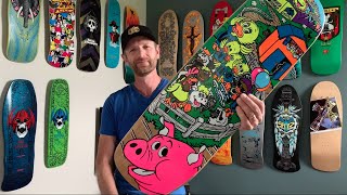 Mike Vallely Street Plant 30th Anniversary Barnyard Reissue Skateboard Deck  Limited Run and Signed [upl. by Pohsib]