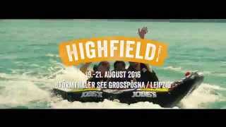 Highfield Festival 2016  Erste Bandwelle mit Rammstein Deichkind uvm [upl. by Nedyarb]