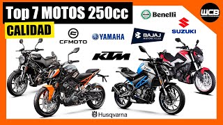 Top 7 Las MEJORES MOTOS 250cc 2024 🇲🇽  Menos de 100k MXN [upl. by Alben918]