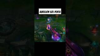 AURELION SOL PENTAKILL  AURELION SOL GUIDE S1415  AURELION SOL MONTAGE S14 aurelionsol shorts [upl. by Garrek762]