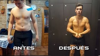 CAMBIO FÍSICO con AYUNO INTERMITENTE y DIETA FLEXIBLE 💪🏋🍎🍞 [upl. by Slosberg11]