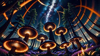 Nexxus 604  Dark Forest  Psychedelic trance mix • 4K AI animated music video [upl. by Dail]