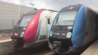 Gare dErmontEaubonne  Transilien H et J RER C [upl. by Higgs217]