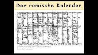 Der römische Kalender erklärt  Wie datierten die Römer Latein  julianischer Kalender 12 [upl. by Aniratak]