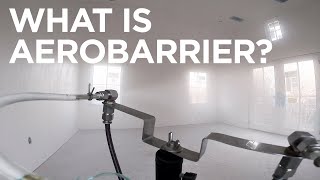 What is Aerobarrier Were using it on a renovation of a 1930s home [upl. by Rozamond13]