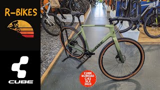 CUBE NUROAD C62 SLX 2023 Gravel bike WALKAROUND Review  cube nuroad [upl. by Lynd]