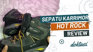 Sepatu Karrimor Hot Rock  Review [upl. by Odlavso65]