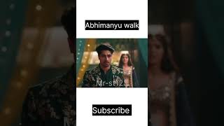 Abhimanyu walk and harshad walk viralshorts harshad pranali abhira shivangi joshi yrkkh durga [upl. by Elocel]