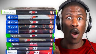 Winning A Ladder Match On Every WWE 2K Game [upl. by Otilrac]