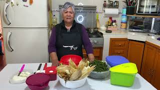 TAMALES DE HUAZONTLE ¡SIN HARINA [upl. by Mullen]