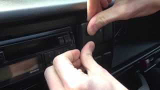 VW golf mk2 how to change fog light switch in 45 seconds [upl. by Migeon148]