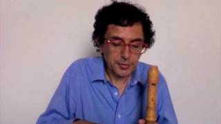 Recorder lesson Bach 1 Suite for cello 44 BWV 1007 Prélude [upl. by Leonora]